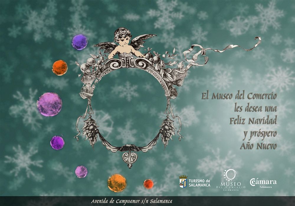 El Museo del Comercio les desea una Feliz Navidad y próspero Año Nuevo.
